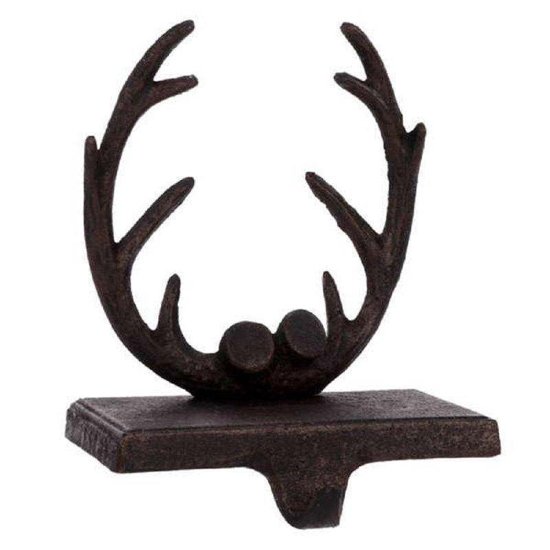 Millwood Pines Deer Crossed Antler Mantle Stocking Holder Wayfair Canada